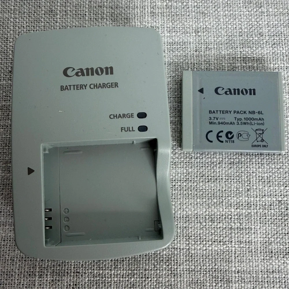 Canon CB-2LY Battery and Charger NB-6L